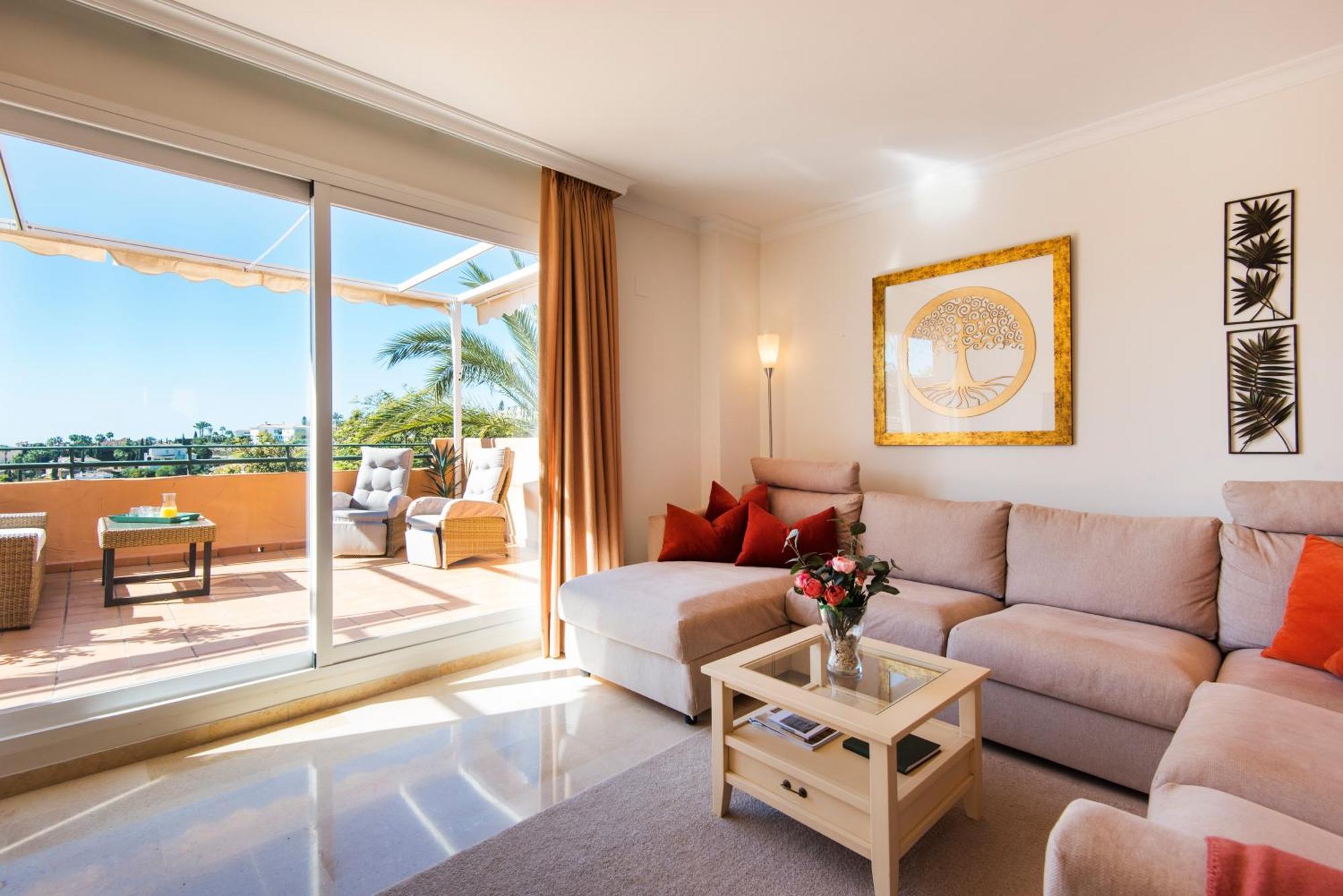 Rentandhomes Penthouse Elviria Golf Marbella Eksteriør billede